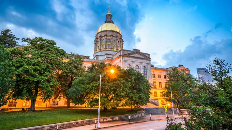 The Georgia State Capitol in Atlanta.