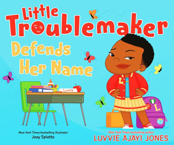 <p>Philomel Books</p> 'Little Troublemaker Defends Her Name' by Luvvie Ajayi Jones