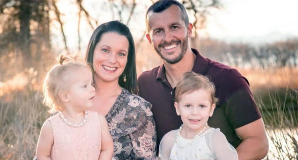 Chris Watts killed his pregnant wife Shanann and their two daughters. Source: Yahoo Magazines/CBS News