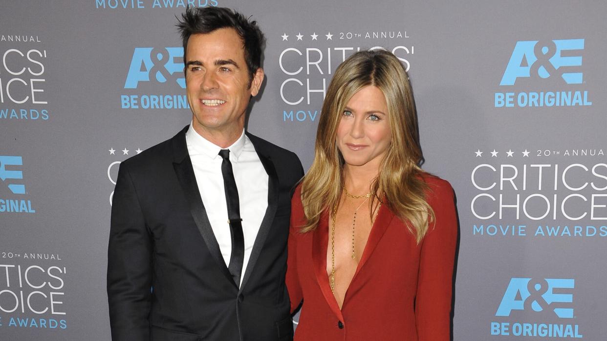 Jennifer Aniston and Justin Theroux