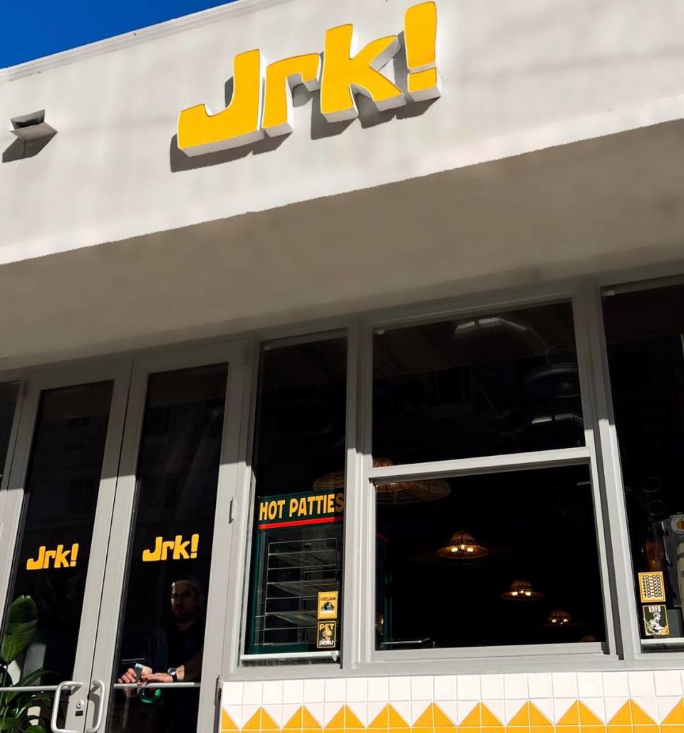 The “patty window” at the new Jrk! restaurant in downtown Miami.