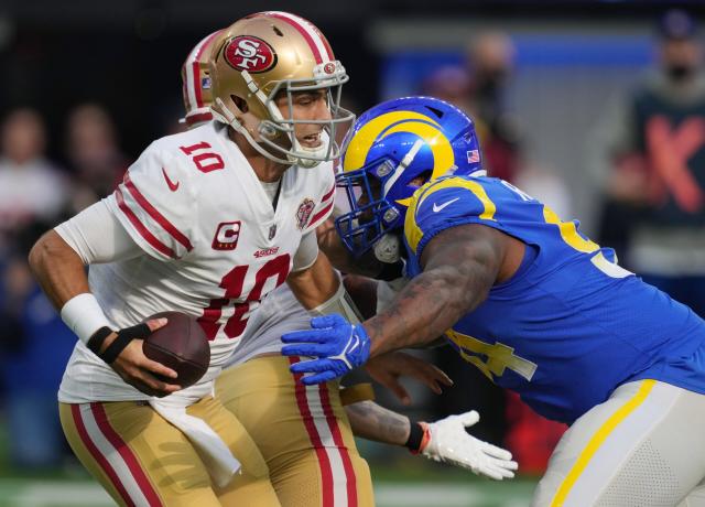 Who were PFF's highest- and lowest-graded 49ers players vs. the