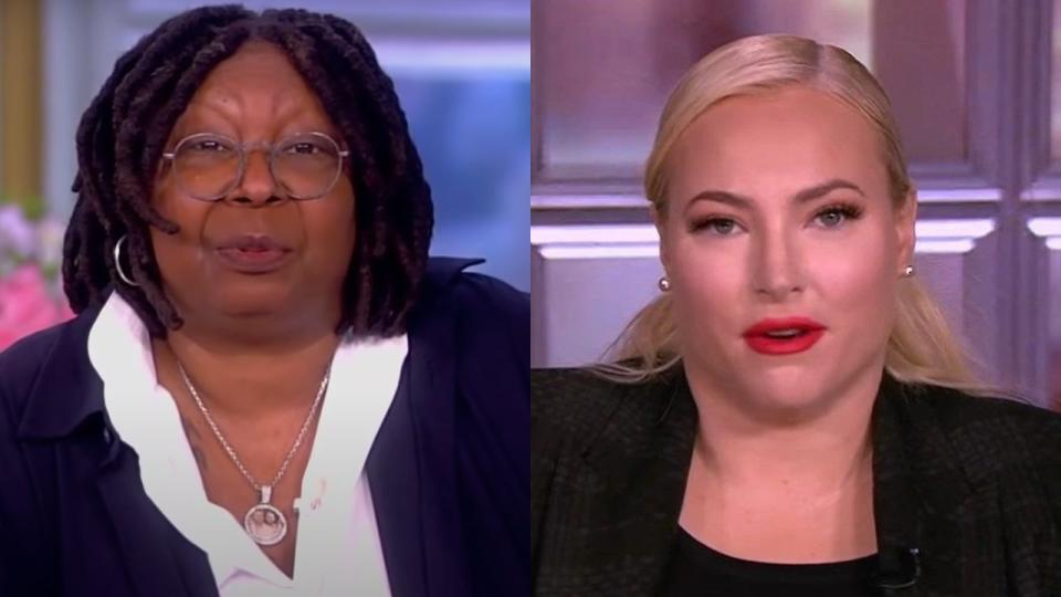 Whoopi Goldberg and Meghan McCain