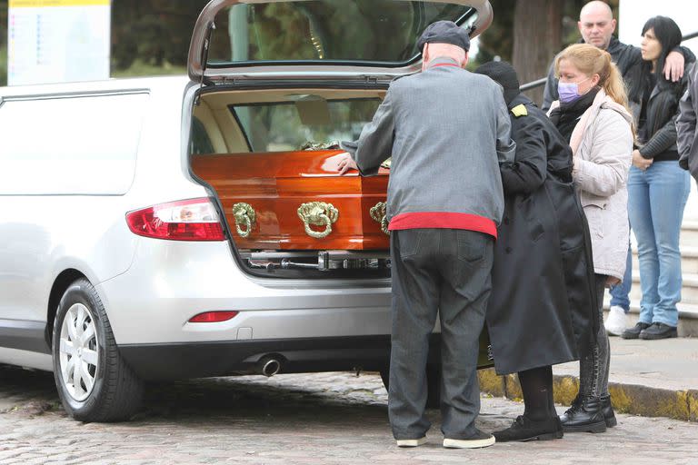 Rodolfo Bebán fue despedido en el cementerio de Chacarita