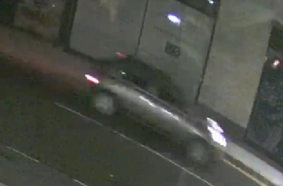 Police released this image of a silver car they believe the man in the CCTV image had access to (PA)