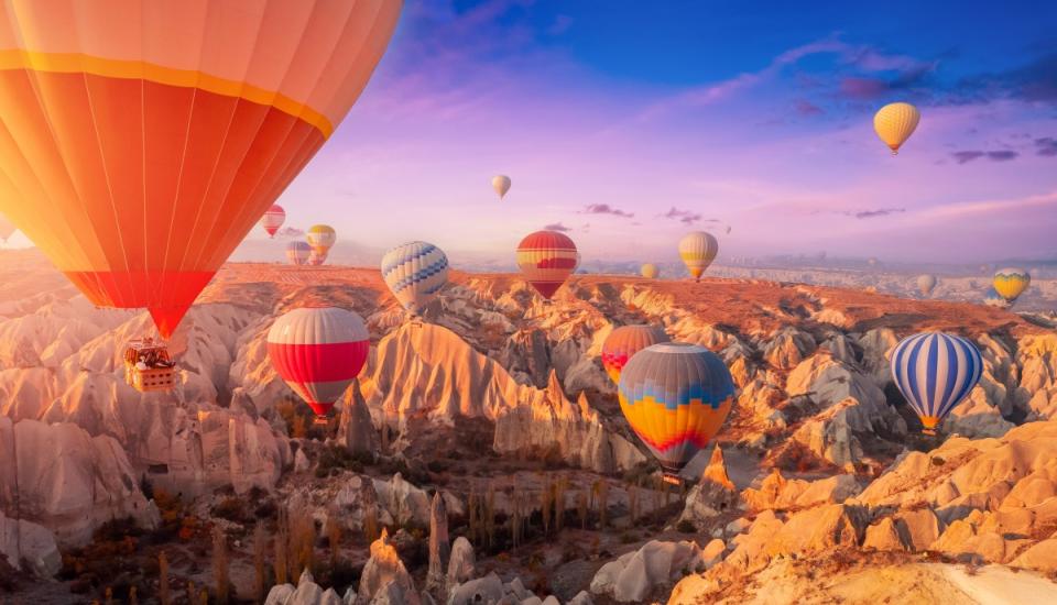An otherworldly view in Cappadocia, Turkey.<p>Shutterstock/Parilov</p>