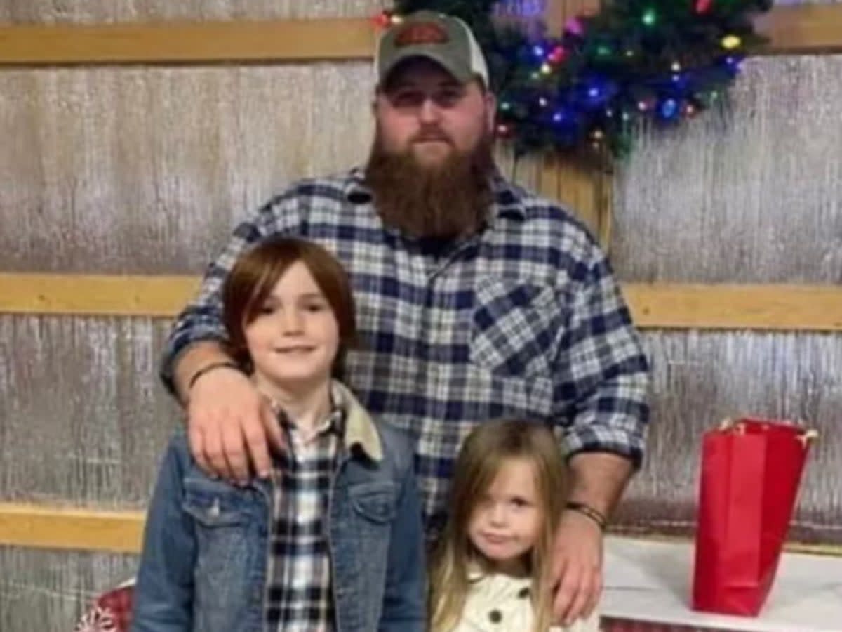 Teutopolis father Kenneth Bryan, 34, and his children Rosie, 7, and Walker, 10, were killed after exposure to anyhydrous ammonia following the tanker crash, according to a preliminary coroner’s report (GoFundMe)