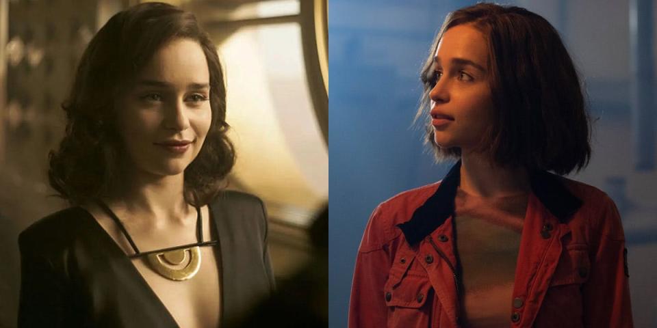 Emilia Clarke plays Qi'ra in "Solo" and G'iah in "Secret Invasion."