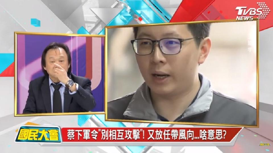 王世堅表示將提案開除王浩宇。（圖／TVBS）