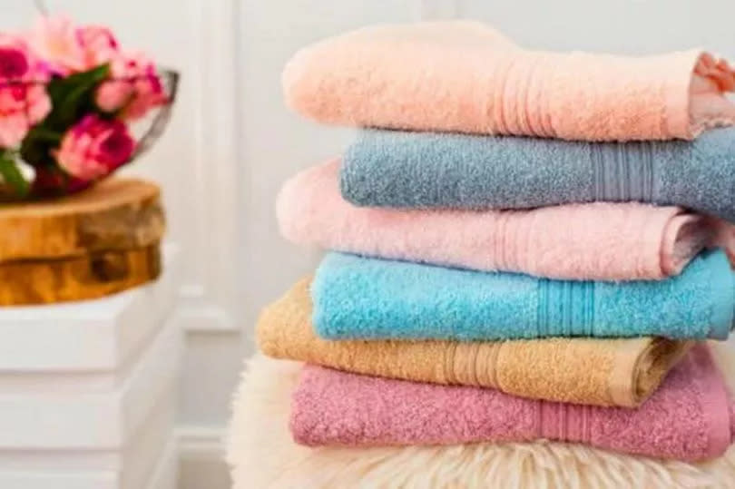 Picture of soft and fluffy towels