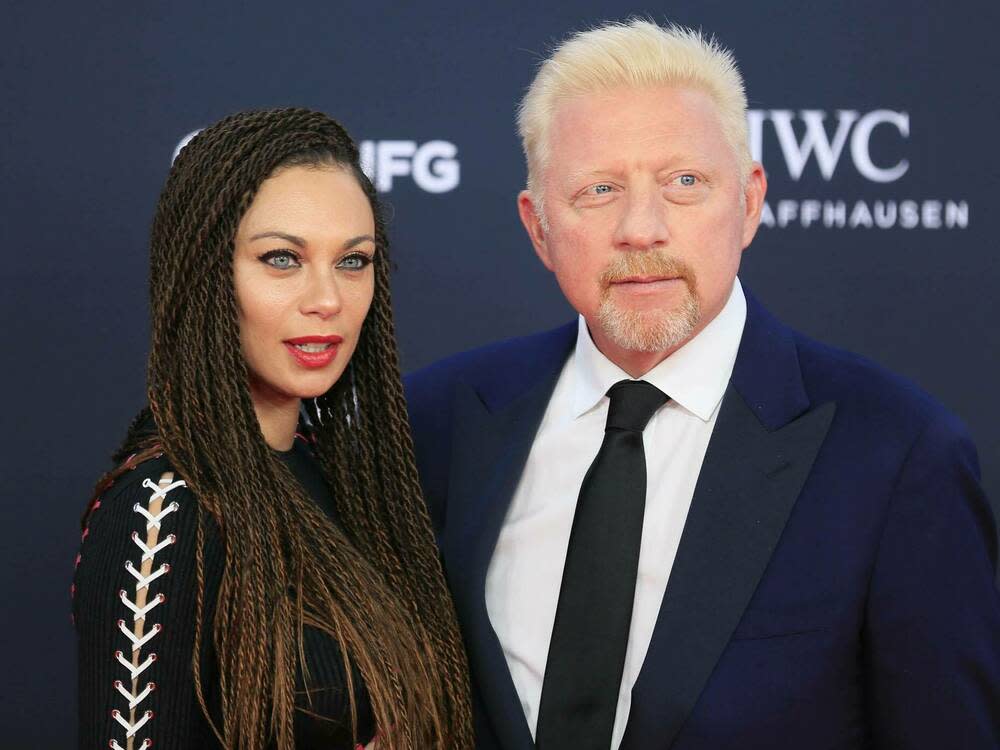 Lilly und Boris Becker im Februar 2018 - rund drei Monate bevor sie ihre Trennung bekannt gaben (Bild: imago/Peter Seyfferth)