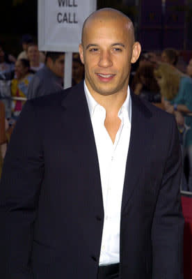 Vin Diesel at the L.A. premiere of Universal's The Chronicles of Riddick