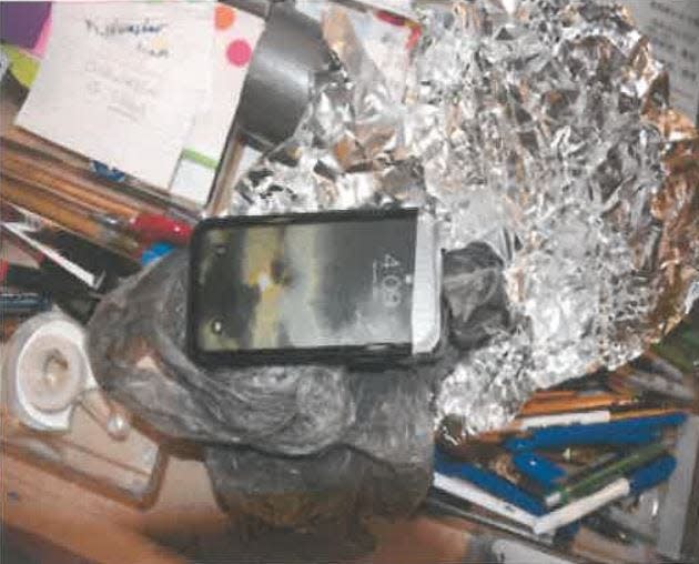 Tzvi Allswang turned the therapist's phone to airplane mode, wrapped it in duct tape and foil and threw it in a drawer.