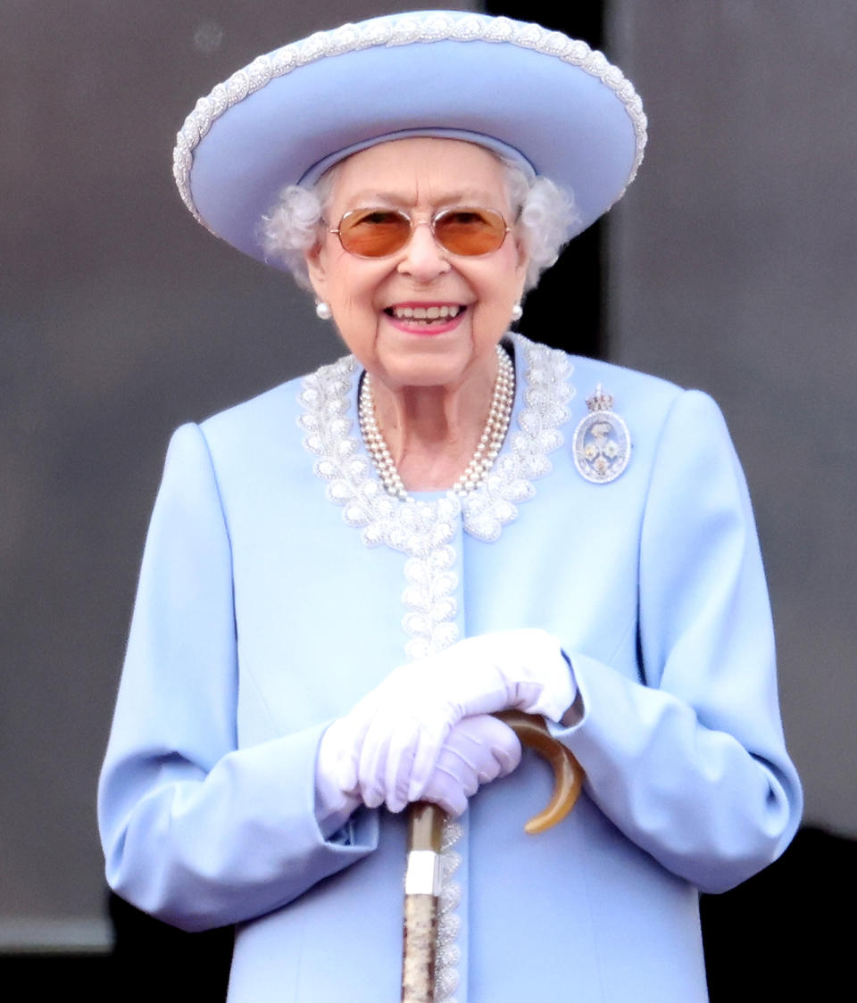 2022: Queen Elizabeth at Trooping the Colour