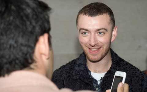 Singer Sam Smith came out to the public as gay in May 2014 - Credit:  Victoria Jones/PA