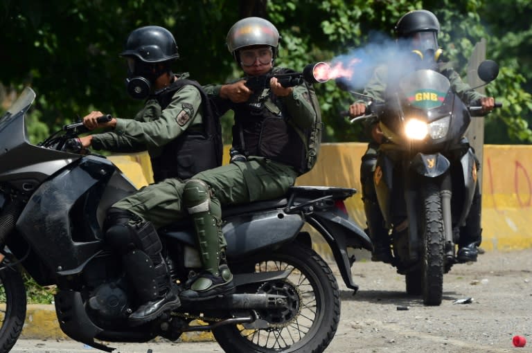 Four months of near-daily clashes in Venezuela between security forces and protesters fed up with economic woes have left 103 people dead