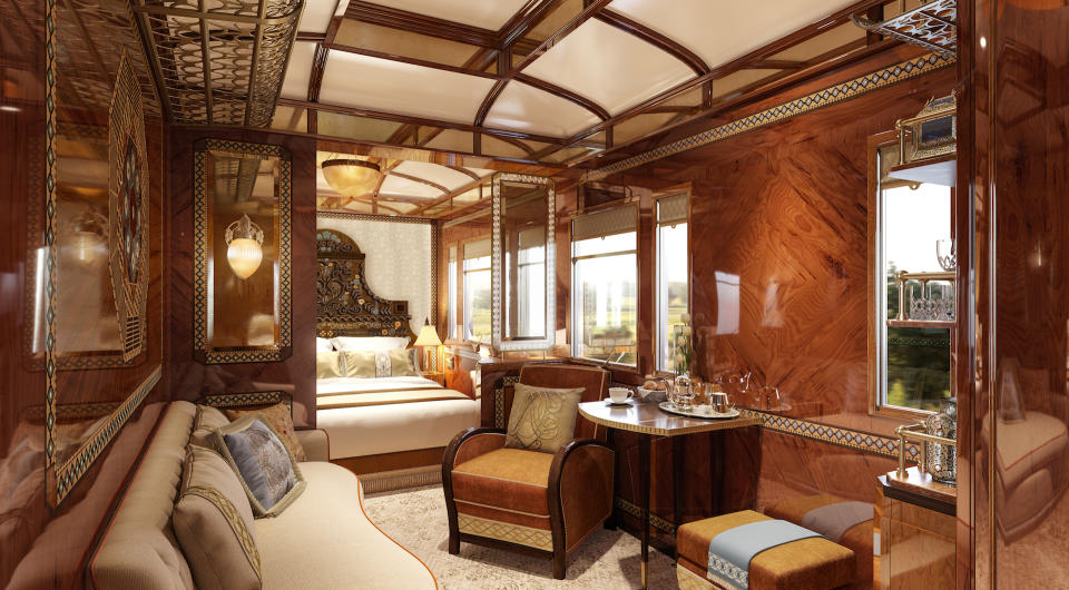 A sneak preview of the 'Budapest' suite [Photo: Belmond]