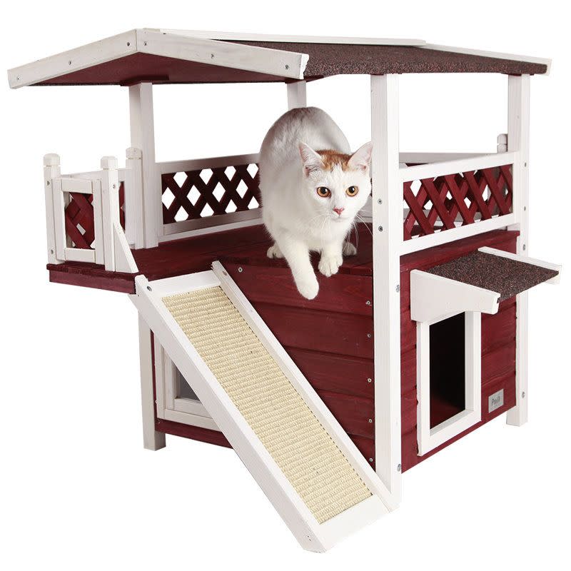 2) Corabel Outdoor Cat House