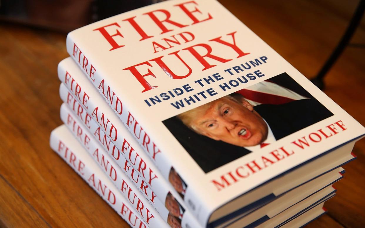 Michael Wolff's Fire and Fury went to the top of Amazon's book chart - Getty Images North America