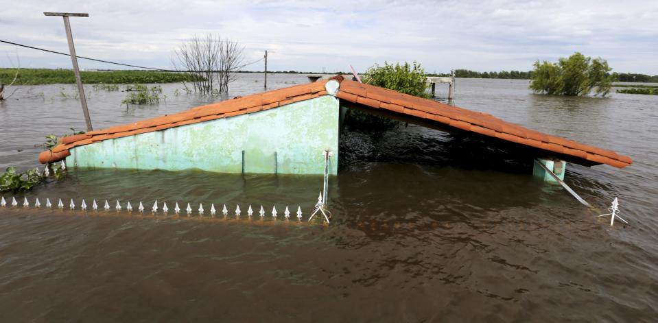 Severe flooding in South America