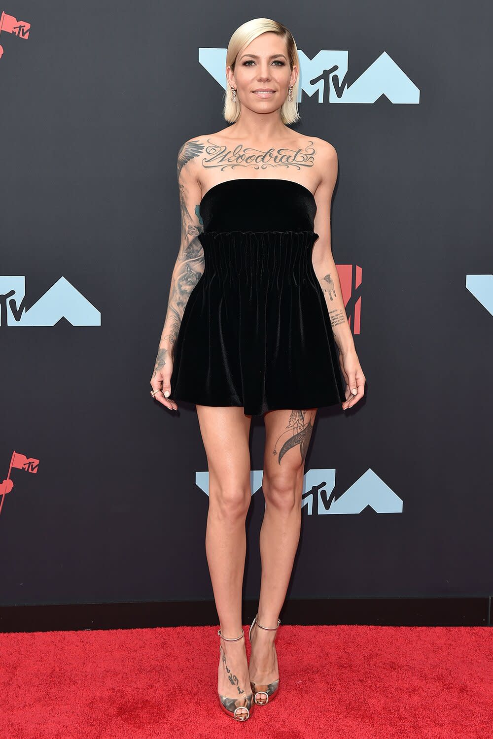 Skylar Grey attends the 2019 MTV Video Music Awards at Prudential Center on August 26, 2019 in Newark, New Jersey.