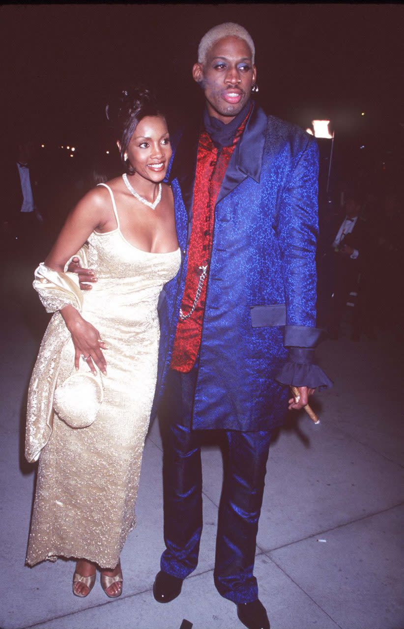 Vivica A. Fox and Dennis Rodman, 1997