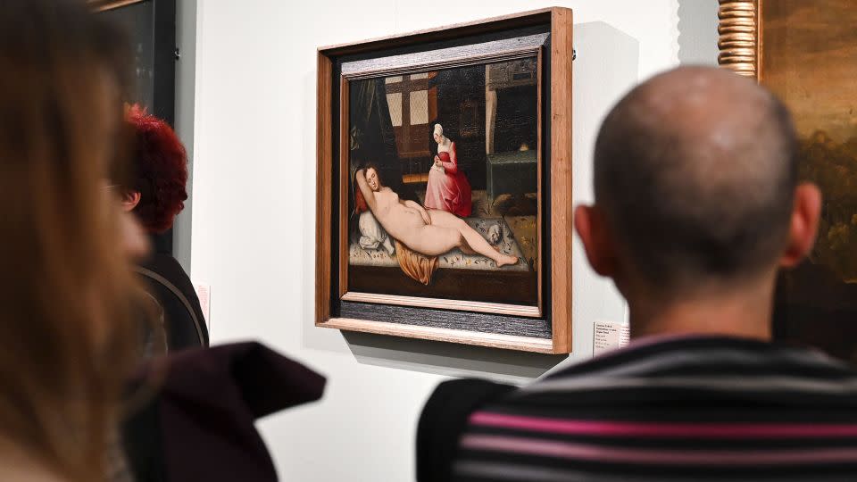 A 2022 exhibiton at the Palais Rohan Museum, in Strasbourg, France, showcased artworks that belonged to Jewish families and were looted by the Nazis during the World War II. - Frederick Florin/AFP/Getty Images