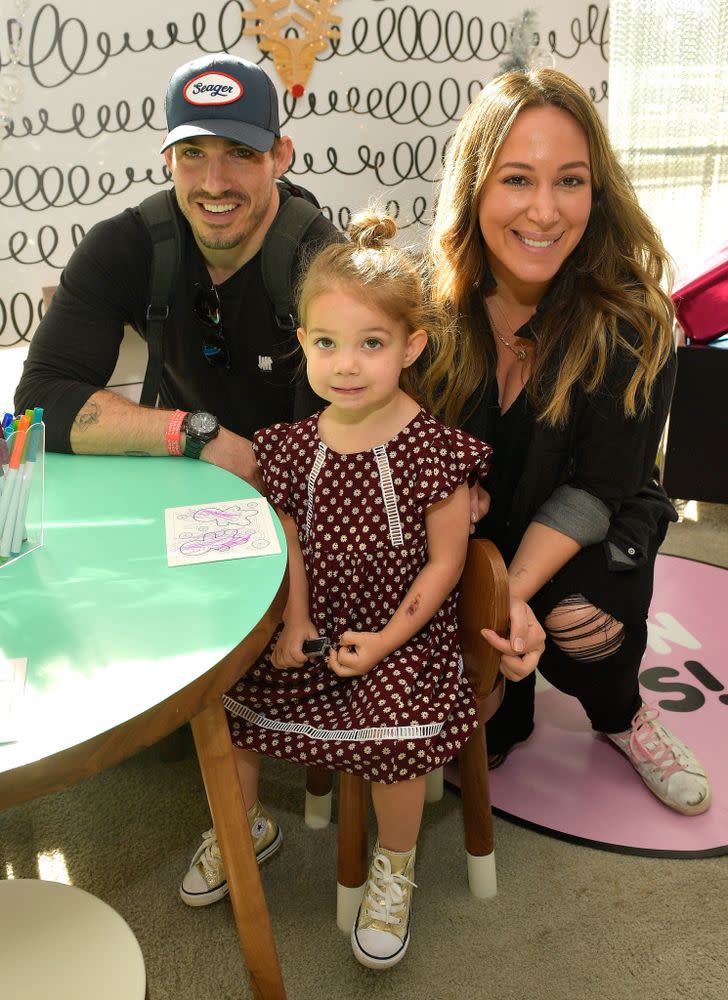 Matt Rosenberg, Haylie Duff and their daughter Ryan