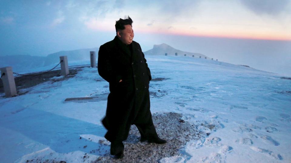 Kim Jong-Un 'Climbs North Korea's Highest Peak'