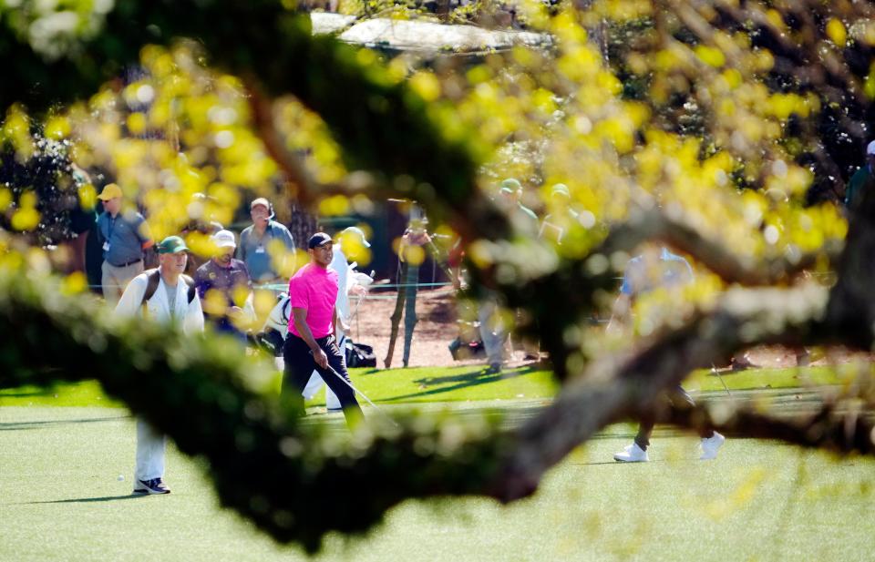 Tiger Woods had proclaimed himself a "game-time decision" earlier this week before eventually deciding he was healthy enough to participate in the Masters.