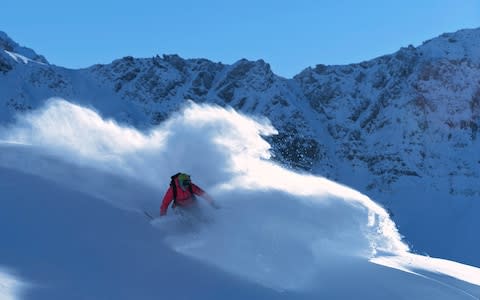 Skiing in the Espace San Bernado - Credit: GETTY