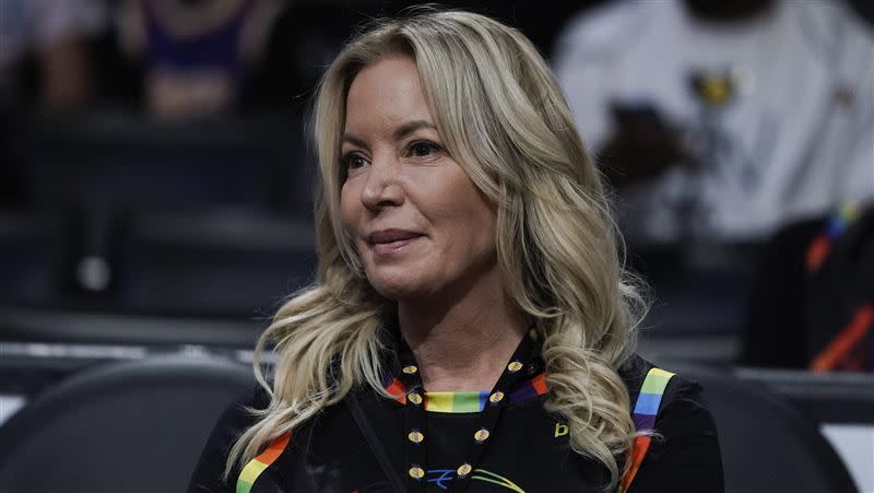 湖人女老闆珍妮巴斯（Jeanie Buss）。（資料圖／美聯社／達志影像）