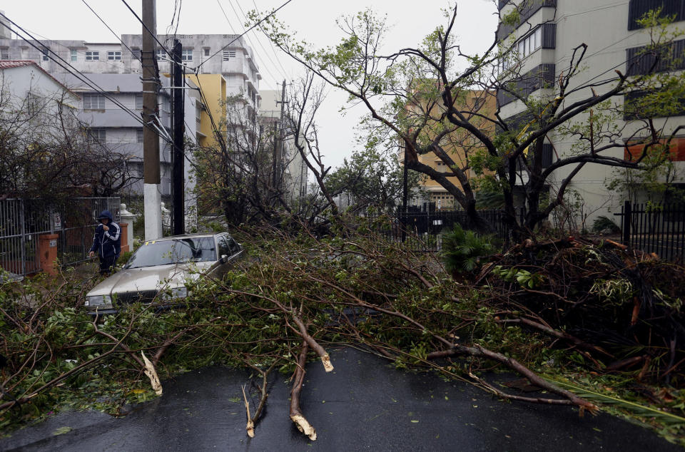 (FOTOS) Puerto Rico devastado tras el paso del huracán María