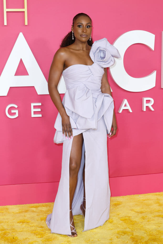 Issa Rae on the red carpet