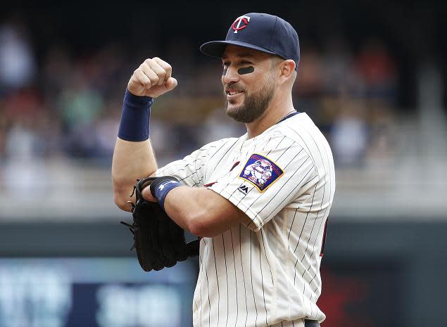 Veteran infielder Trevor Plouffe will have a new home in 2017. (AP)