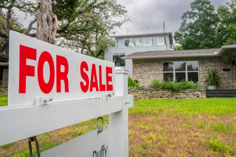 The median monthly mortgage payment on a new home stands at $2,256, about 7% higher than last year. Getty Images