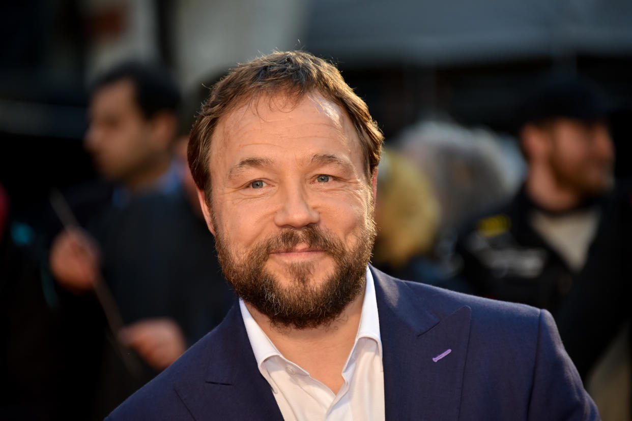 Stephen Graham attends The Irishman International Premiere and Closing Gala during the 63rd BFI London Film Festival at the Odeon Luxe Leicester Square on October 13, 2019 in London, England.  (Photo by Alberto Pezzali/NurPhoto via Getty Images)
