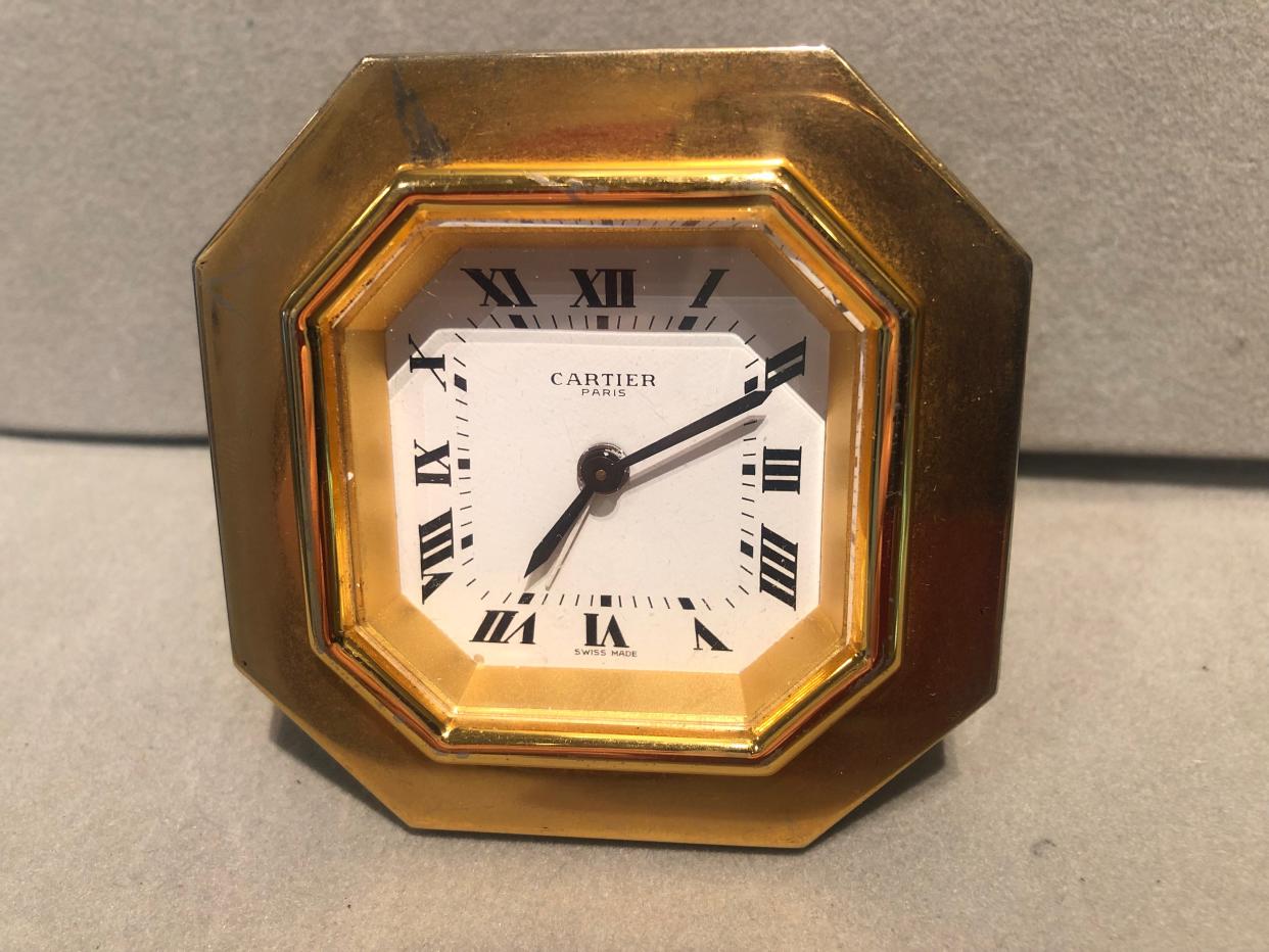 Cartier travel clocks like this ($799) aren’t cheap, but they’re not meant to be.