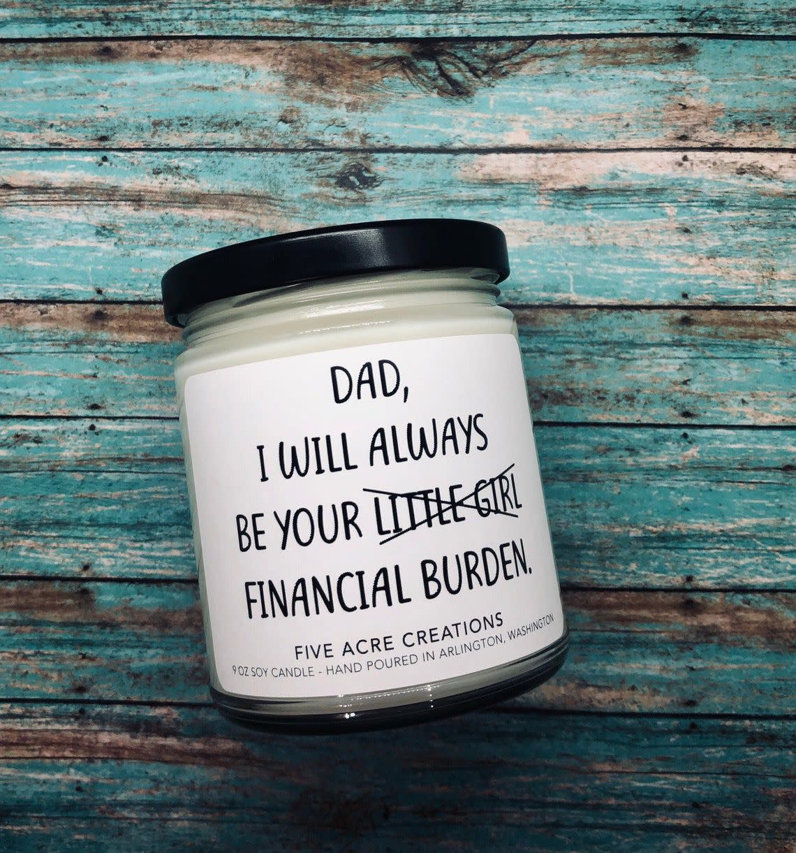 Funny Candle for Dad