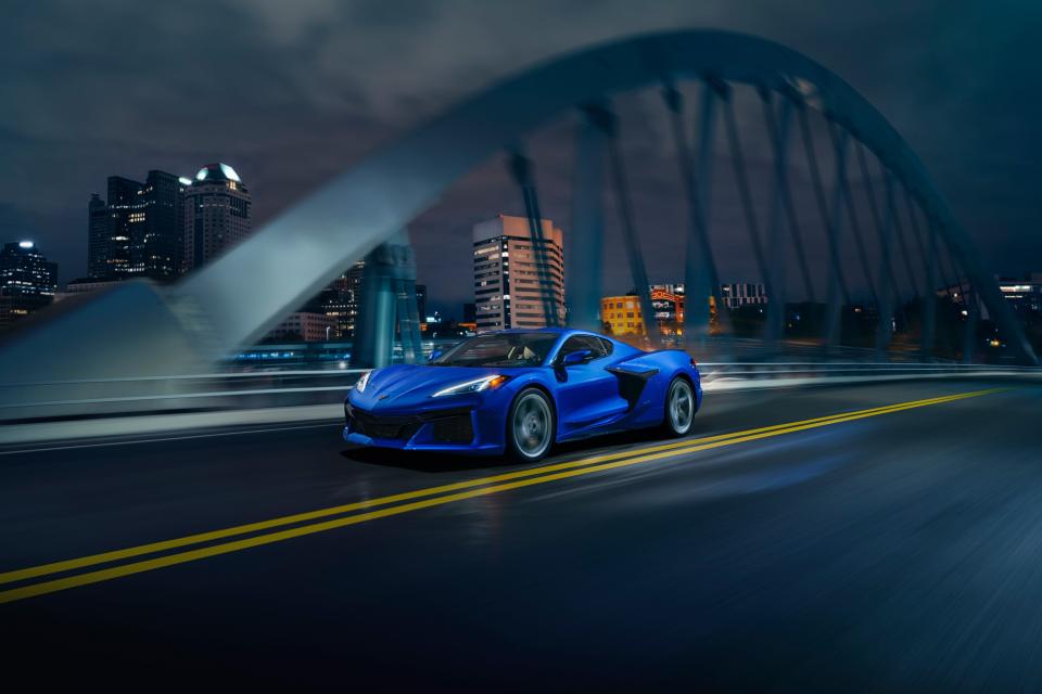 Barrett-Jackson Palm Beach 2023 will auction the first retail production 2024 Chevrolet Corvette E-Ray 3LZ VIN 001. This is Chevrolet's first electric, all-wheel drive Corvette.
