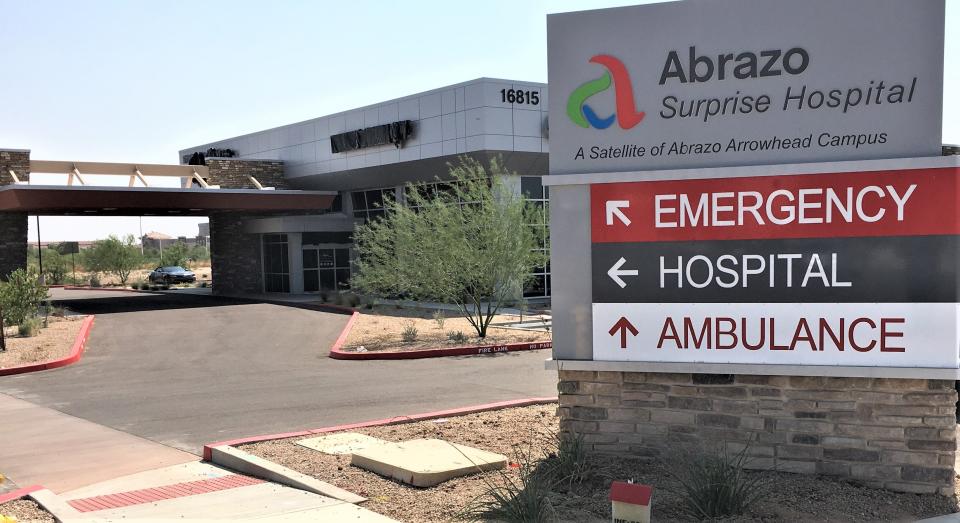 Abrazo Surprise Hospital is on Bell Road near Loop 303.