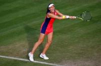 Tennis - WTA Premier - Aegon Classic - Edgbaston Priory Club, Birmingham, Britain - June 22, 2017 Great Britain's Johanna Konta in action during her second round match against USA's CoCo Vandeweghe Action Images via Reuters/Peter Cziborra