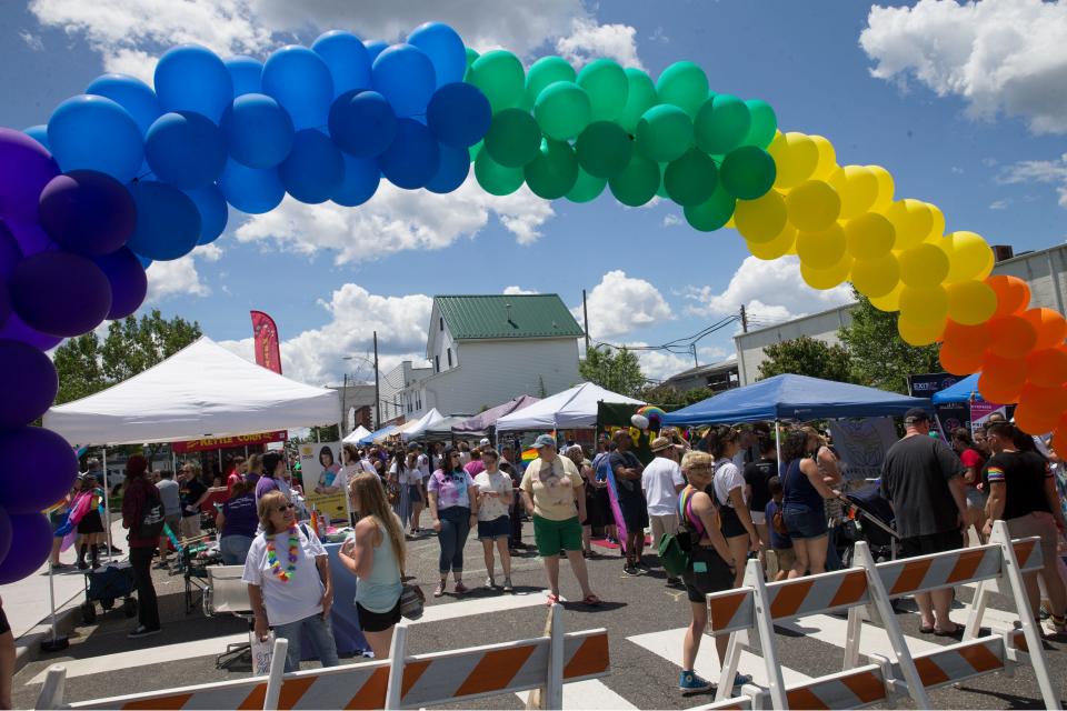 The first Toms River Pride celebration took place in 2019 in downtown at various locations, including Robbins Street.
