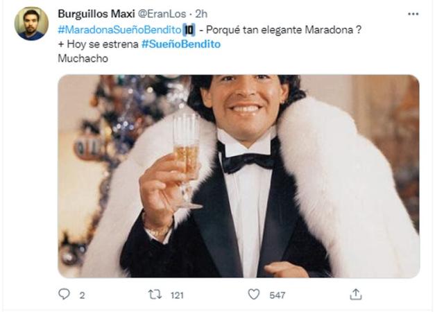 Se revelaron nuevas imágenes de Sueño bendito, la serie sobre Diego Maradona  - LA NACION