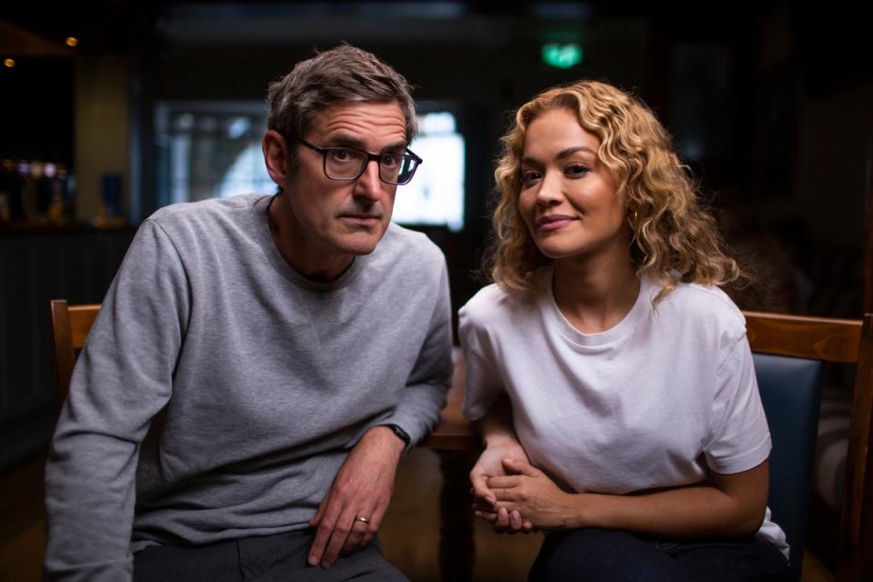 Theroux and Ora (BBC/Mindhouse)