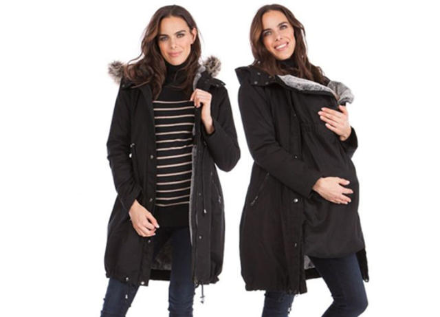 The 14 Best Maternity Winter Coats to Rock This Season