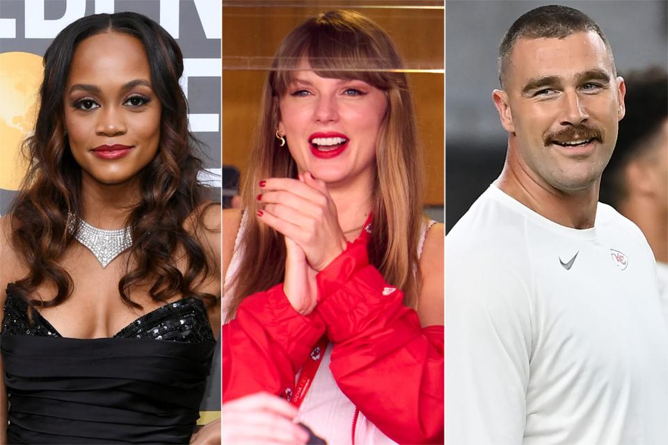 Rachel Lindsay, Taylor Swift, Travis Kelce