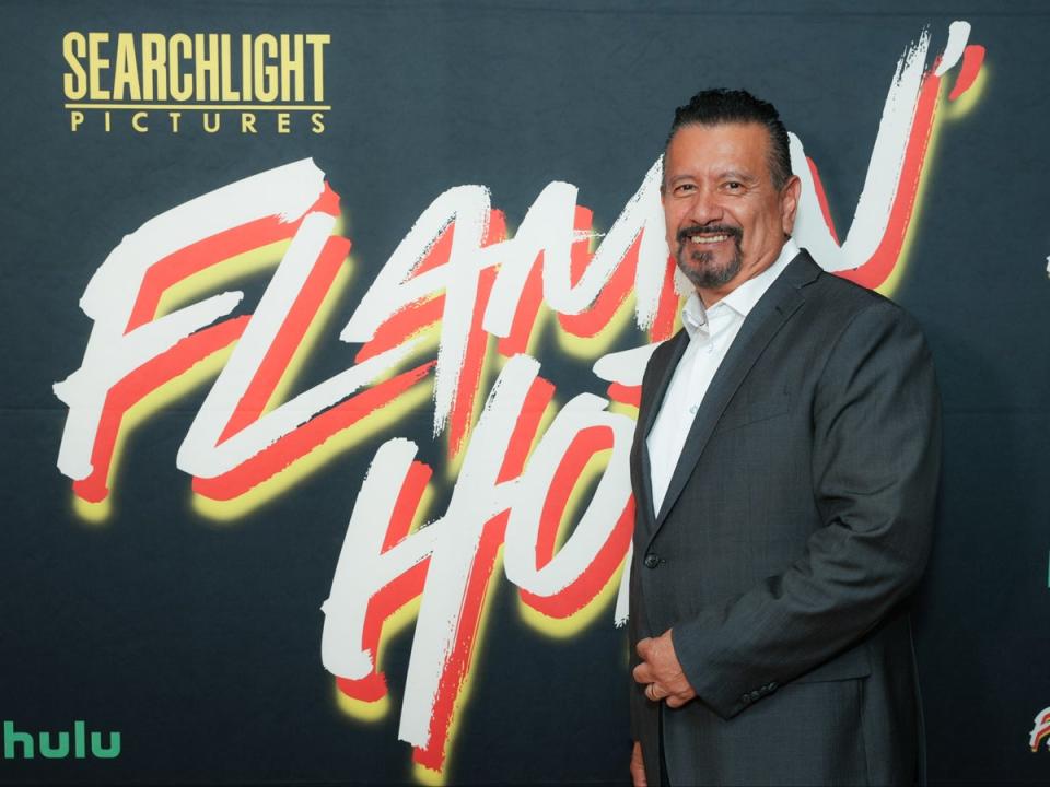 Richard Montañez attends Hulu screening of Eva Longoria’s ‘Flamin’ Hot’ in Los Angeles, California, on June 2, 2023 (Getty Images for Hulu)