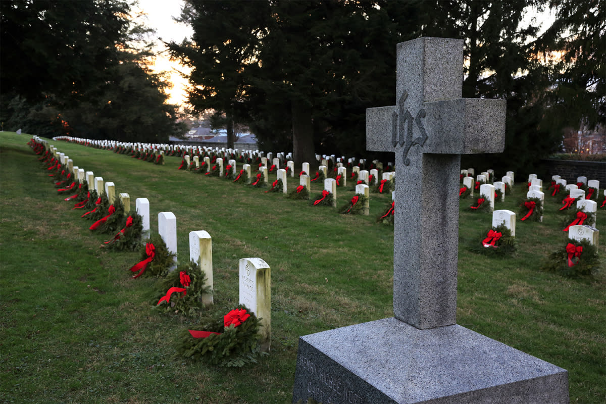 Gettysburg National Cemetery graves