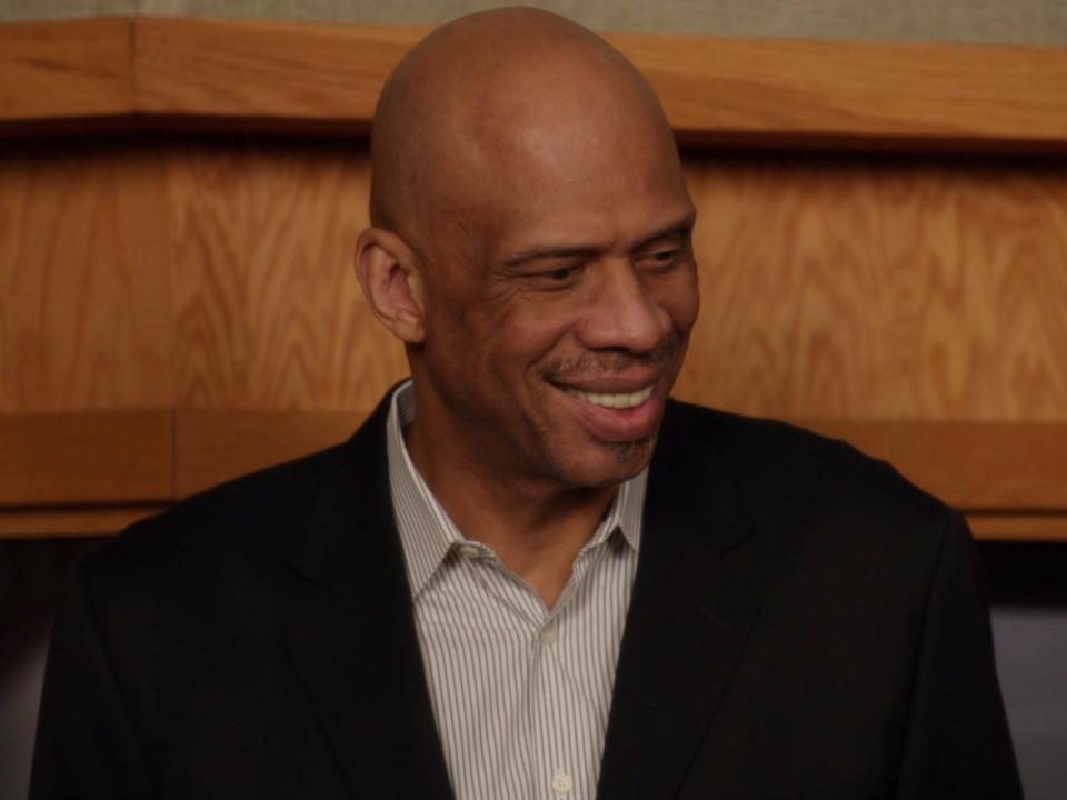 Kareem Abdul-Jabbar on season one, episode 20 of "New Girl."